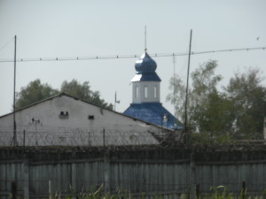 An Orthodox church inside the prison